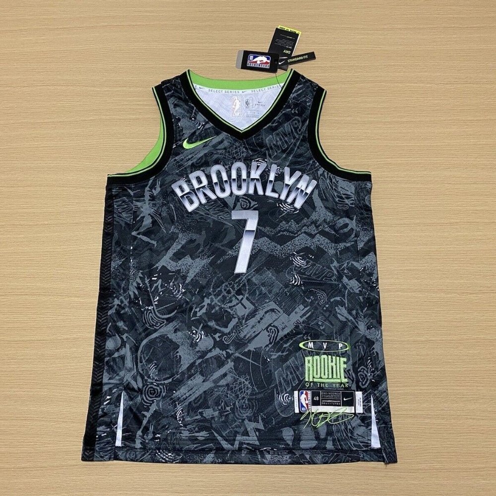 Nike Brooklyn Nets Kevin Durant Jersey #7 Select Series ~ w/ Tags…